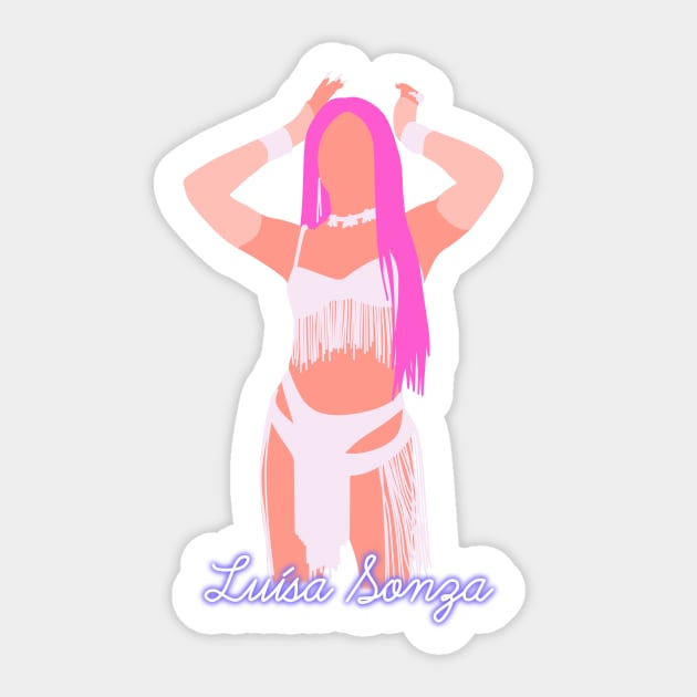 Luisa Sonza Braba Sticker by sofjac